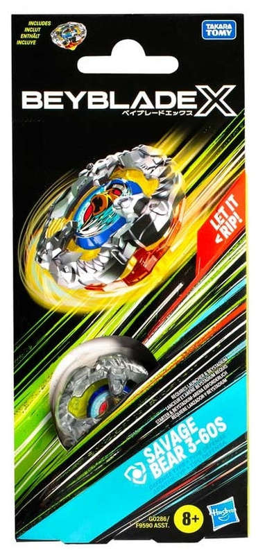 Beyblade X - Savage Bear 3-60S (Defense) (Toys)