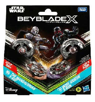 Beyblade X - Dual Pack - The Mandalorian 3 -60F (Attack) vs Moff Gideon 3 -80N (Defense)