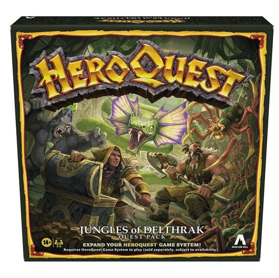 Heroquest Jungles Of Delthrak (Board Games)