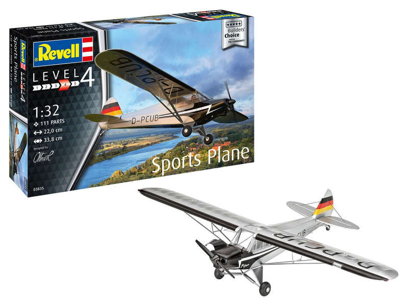 Revell Model Kit Sports Plane 1:32 (Model Kit)