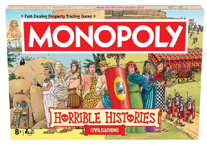 Monopoly Horrible Histories Civ Edition (Board Games)