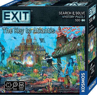 EXIT Puzzle: The Key to Atlantis (Board Games)