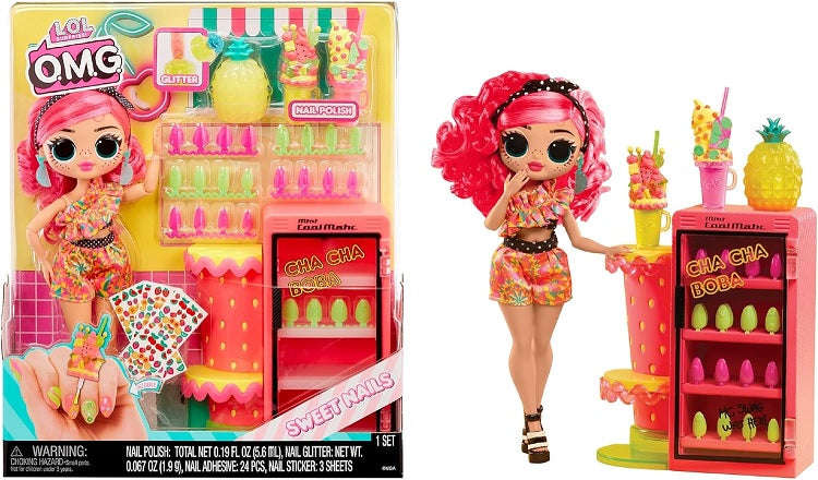 L.O.L. Surprise OMG Sweet Nails - Pinky Pops Fruit Shop (Toys)