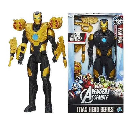 Marvel - Titan Hero Series - Iron Man Gold weapons version