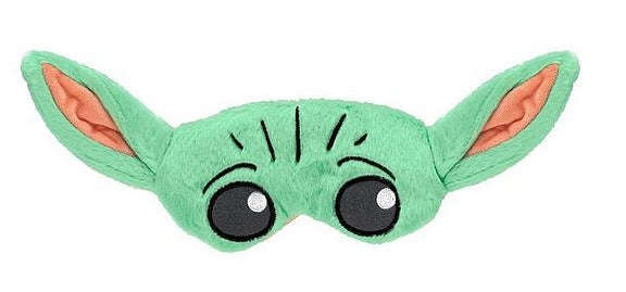 Peers Hardy - Disney Grogu The Child Green Sleep Mask