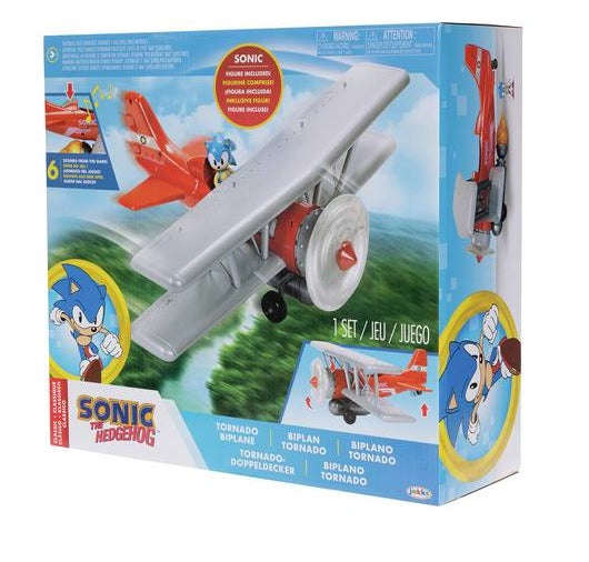 Sonic The Hedgehog - 2.5 tornado Biplane with sonic