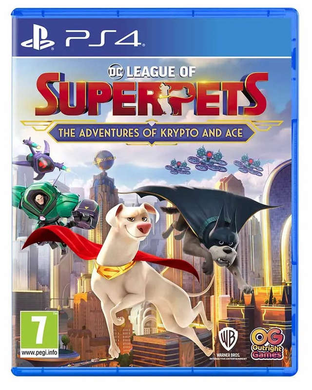 DC League of Super Pets: Adventures of Krypto and Ace (PS4)