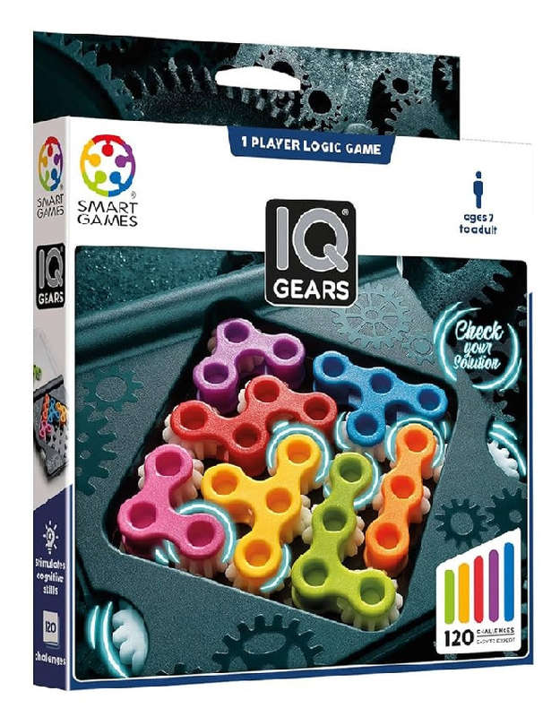 SmartGames - IQ Games IQ Gears (Board Games)
