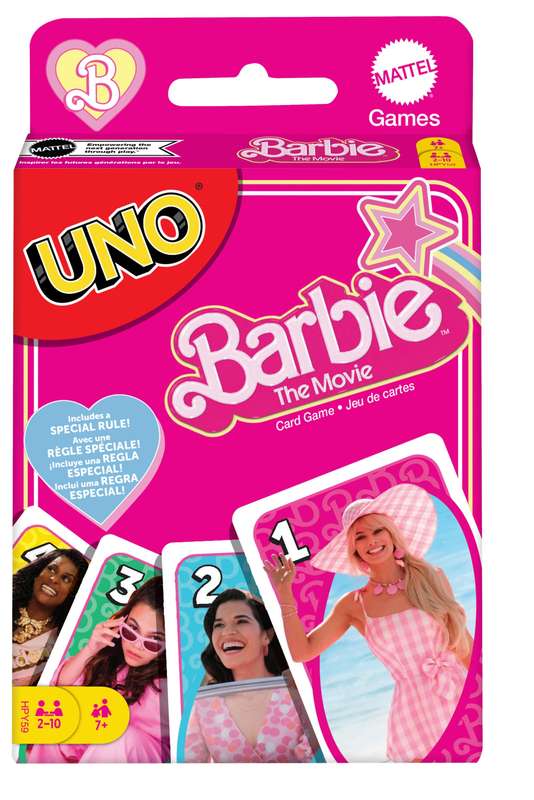 Uno - Barbie Card Game