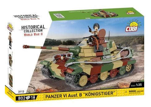 Cobi - World War II - Panzer V1 Ausf.B Konigstiger 802 pcs