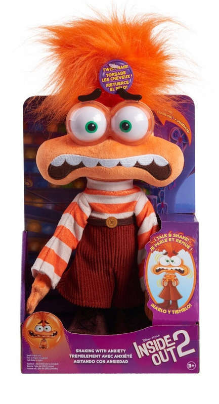 Inside Out 2 - Shaking With Anxiety Feature Plush (Plush)
