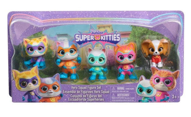 SuperKitties - Collectible Hero Squad Figure Set