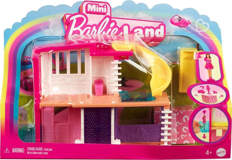 Barbie - Mini Barbieland Dream House (Curved Yellow Slide)
