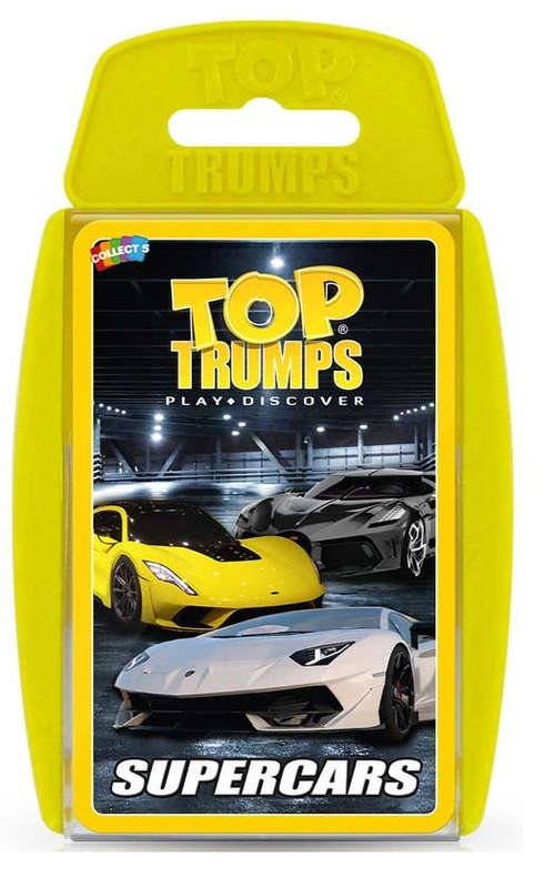 Top Trumps Card Game Classics Supercars