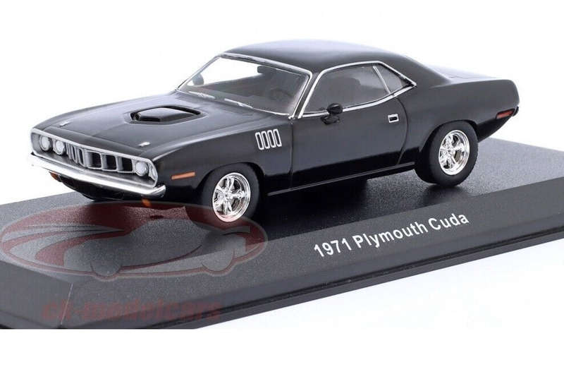 Greenlight Collectibles - 1/43 John Wick 4 - 1971 Plymouth Cuda (Toys)