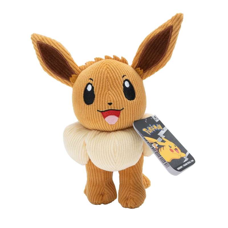 Pokemon - Select 8 inch Plush (Corduroy Eevee) W7