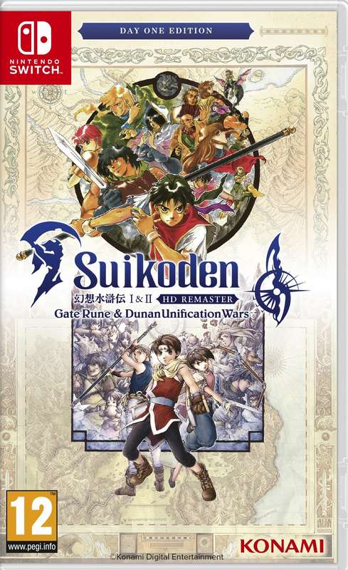 Suikoden I & II HD Remaster: Gate Rune & Dunan Unification Wars - Day One Edition (Nintendo Switch)
