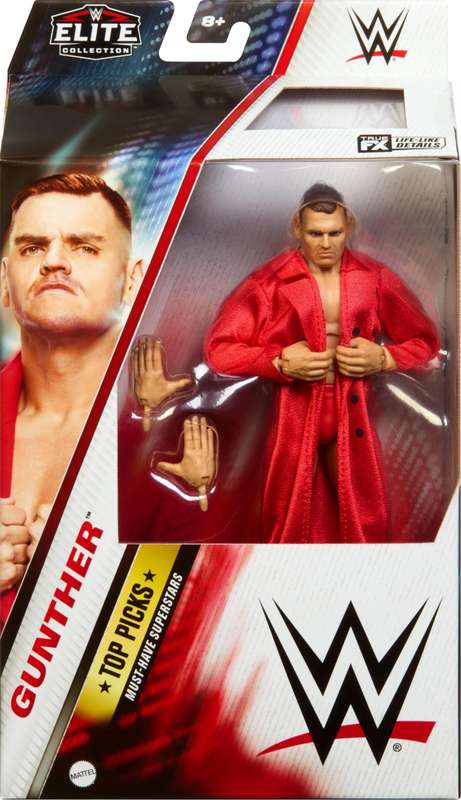 WWE - Elite Collection - Top Picks Gunther with Accessories