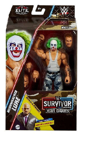 WWE - Elite Collection Survivor Series - Bushwhacker Luke with Accessories