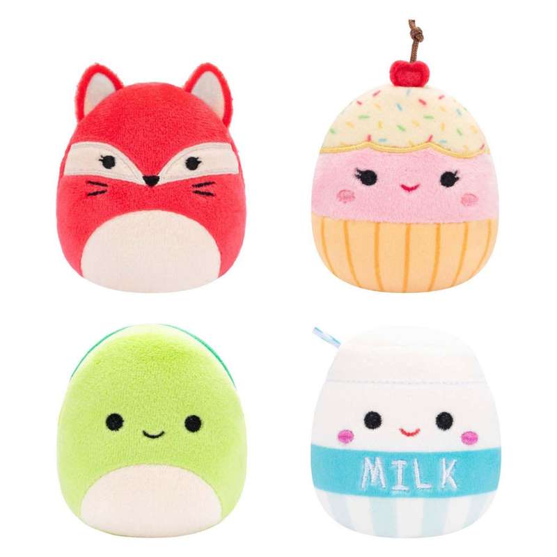 Squishmallows - (deleted) 4 Pack Plush (Micromallows 2.5 inch Squishmallows 4 Pack) (Toys)