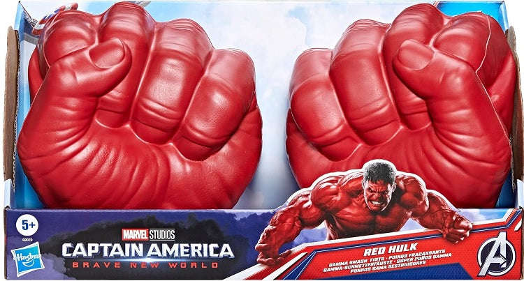 Marvel - Red Hulk Smash Fists