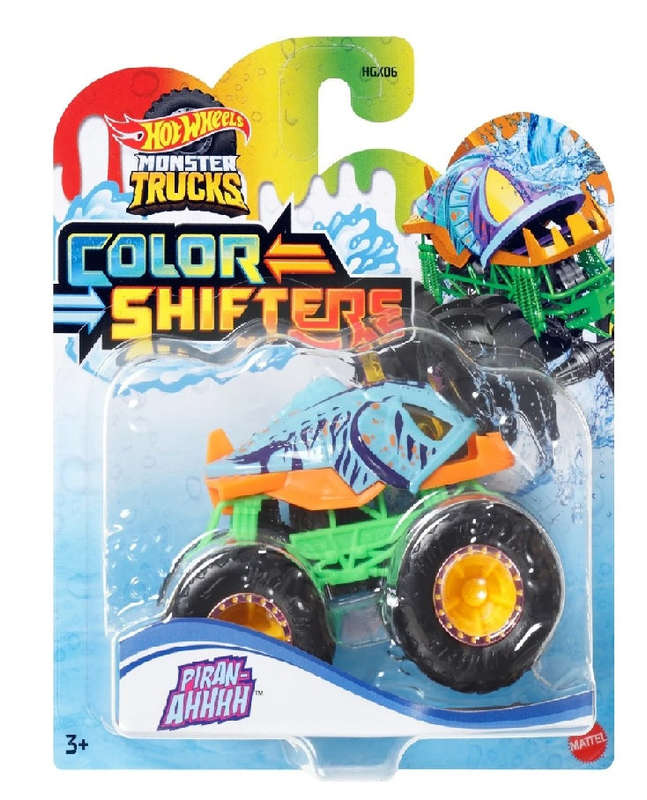 Hot Wheels - Monster Trucks Colour Shiffter - Piran -ahhh