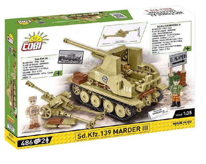 Cobi - World War II - Sd.Kfz. Marder 486 pcs