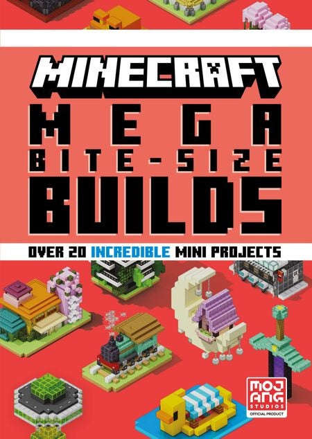 Minecraft: Mega Bite-Size Builds Hardback By Mojang AB (Books)