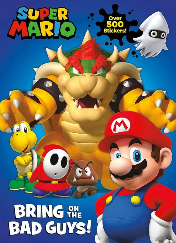 Super Mario: Bring On The Bad Guys! Paperback By Nintendo (Books)