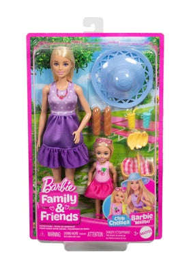 Barbie - Malibu Barbie & Chelsea 2pk