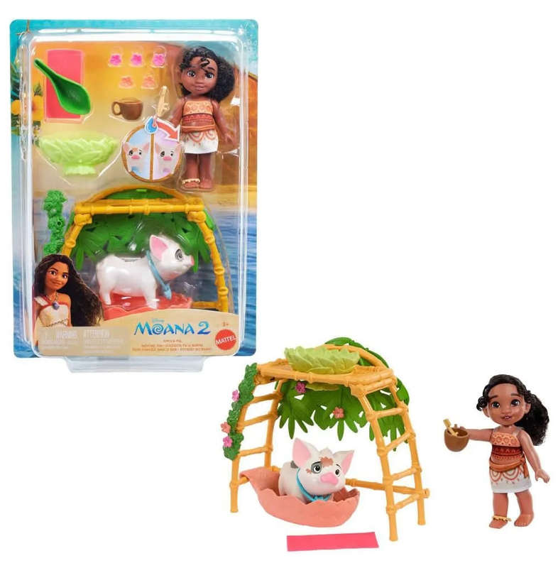 Moana 2 - Simea & Pua Bathtime Fun Playset (Toys)