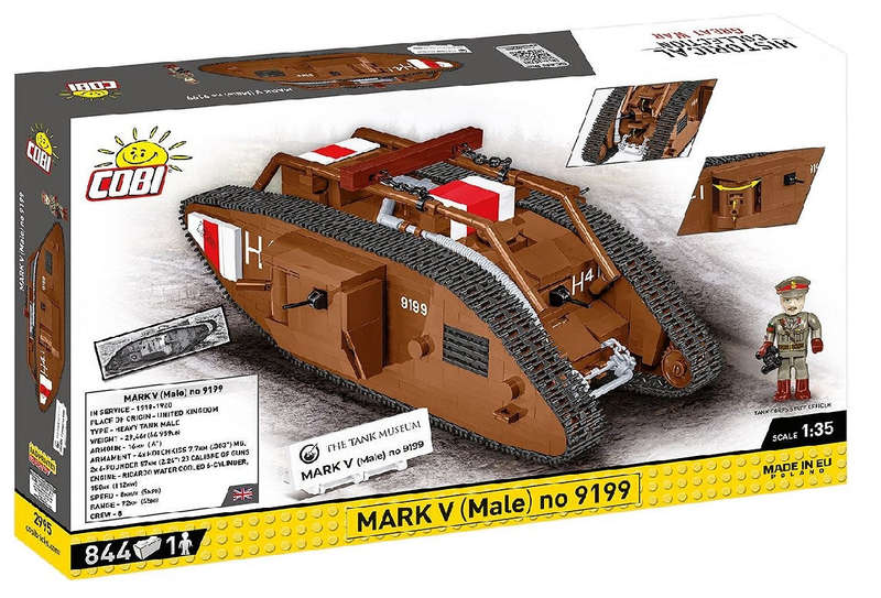 Cobi - World War I - Mark V 844 pcs