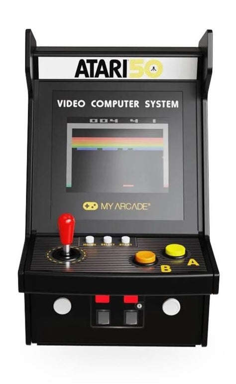 My Arcade Atari Mini Micro Player Pro Table Top Arcade Machine (100 Video Games) (Retro)