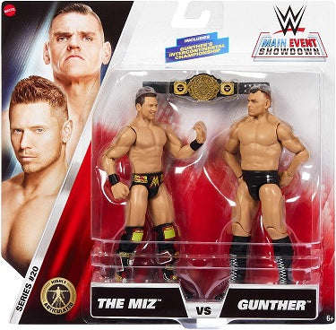 WWE - Main Event Showdown - The Miz vs Gunther (2 Figure Pack)