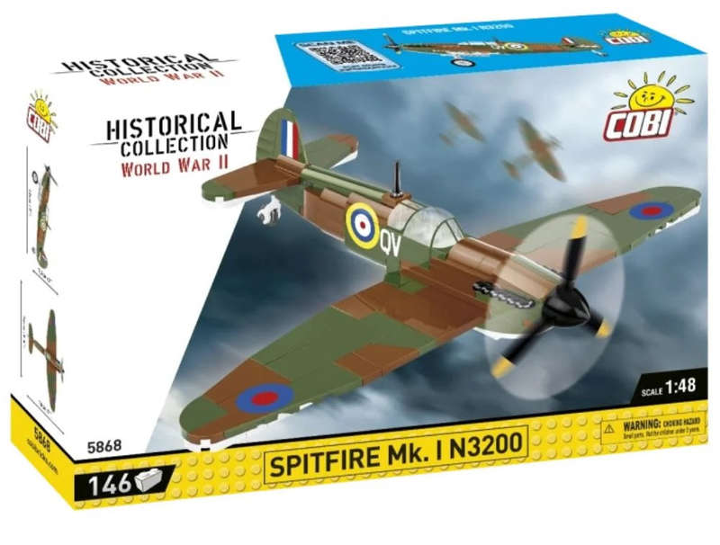Cobi - World War II - Spitfire MK.I N3200 146 pcs