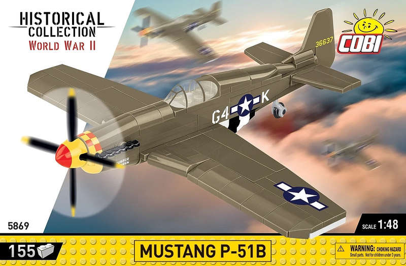 Cobi - World War II - Mustang P -51B 155 pcs