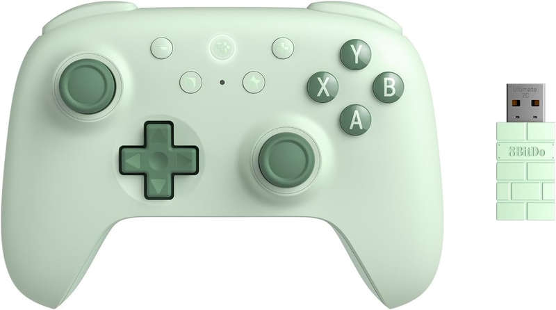 8BitDo Ultimate 2C Wireless Controller - Green (Windows 10/Android 9.0) Retro (PC)