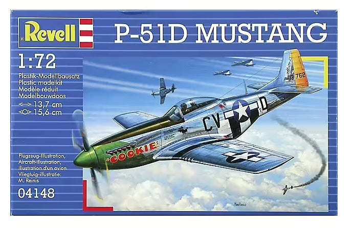 Revell P-51D Mustang 1:72 (Model Kit)