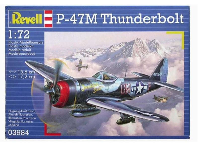 Revell P-47 M Thunderbolt 1:72 (Model Kit)