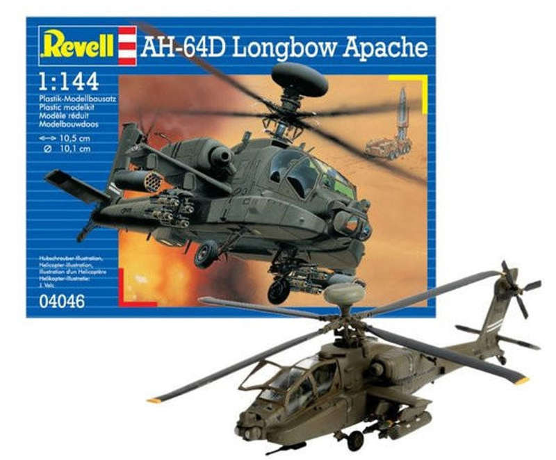 Revell AH-64D Longbow Apache 1:144 (Model Kit)