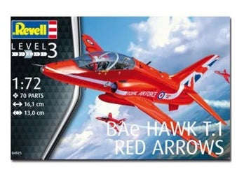 Revell BAe Hawk T.1 "Red Arrows" 1:72 (Model Kit)