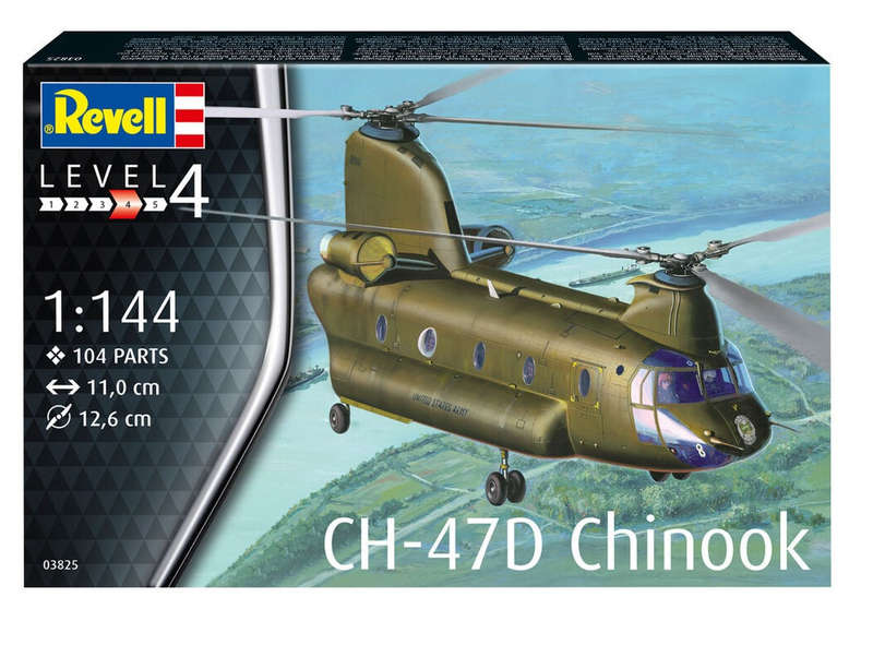 Revell CH-47D Chinook 1:144 (Model Kit)
