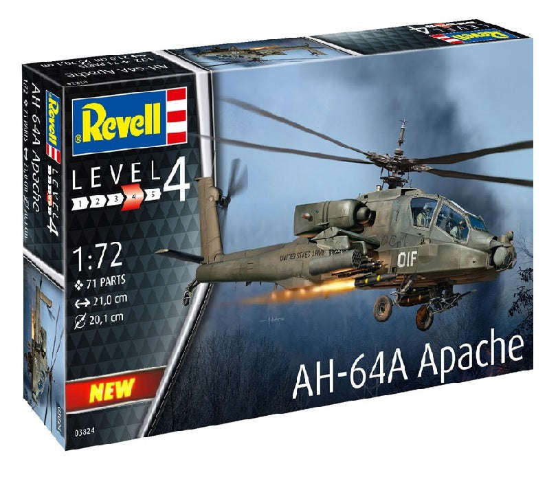 Revell AH-64A Apache 1:72 (Model Kit)