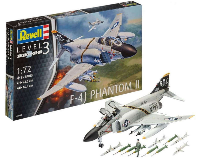 Revell F-4J Phantom II 1:72 (Model Kit)