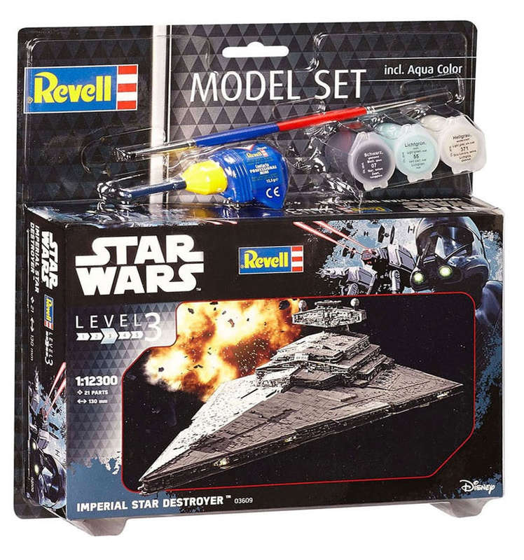 Revell Model Set Imperial Star Destroyer 1:12300 (Model Kit)