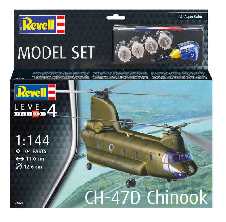 Revell Model Set CH-47D Chinook 1:144 (Model Kit)