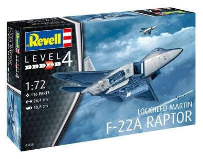 Revell Lockheed Martin F-22A Raptor 1:72 (Model Kit)