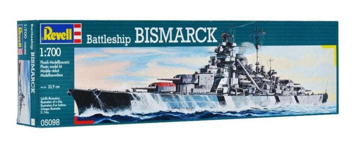 Revell German Battleship "Bismarck" 1:700 (Model Kit)
