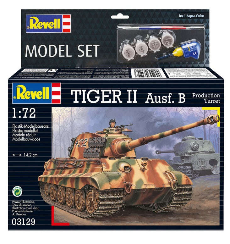 Revell Model Set Tiger II Ausf. B 1:72 (Model Kit)