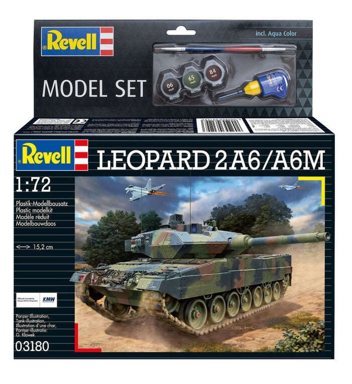 Revell Model Set Leopard 2A6/A6M 1:72 (Model Kit)